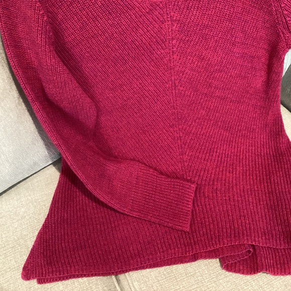 Style & Co 3x  Sweater Hot pink and purple weaved colors NWOT - Picture 6 of 6